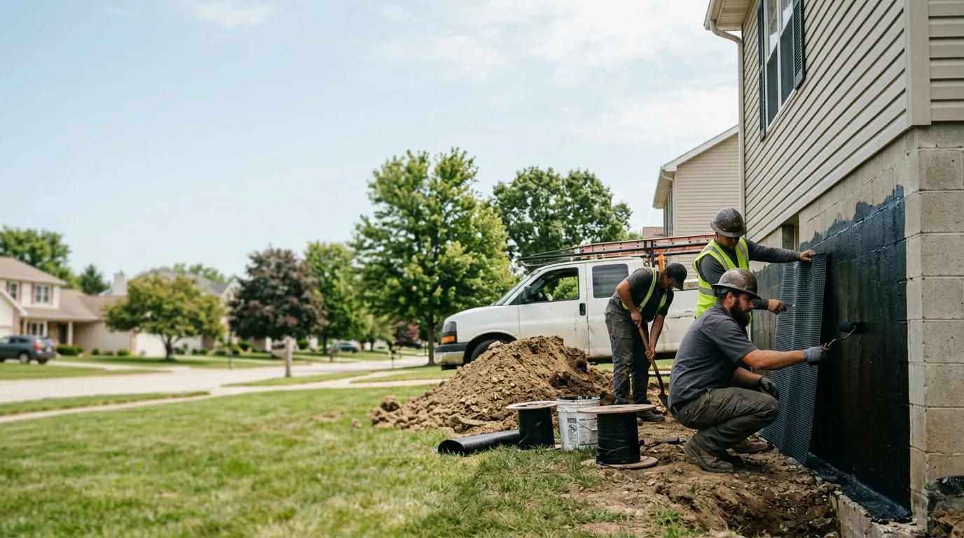 Basement Waterproofing in Harwood Heights, IL near me